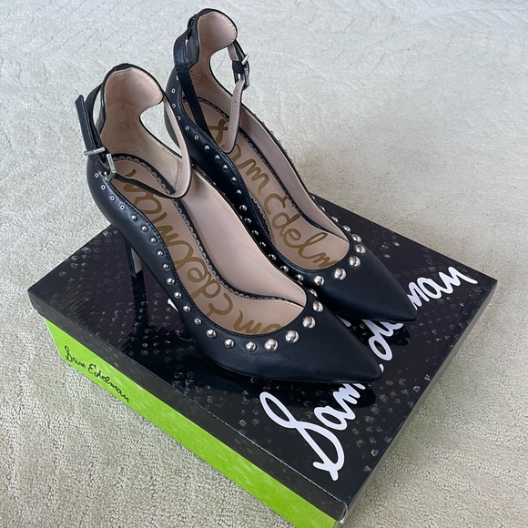 Sam Edelman Helen Ankle Strap Pump - Picture 3 of 7